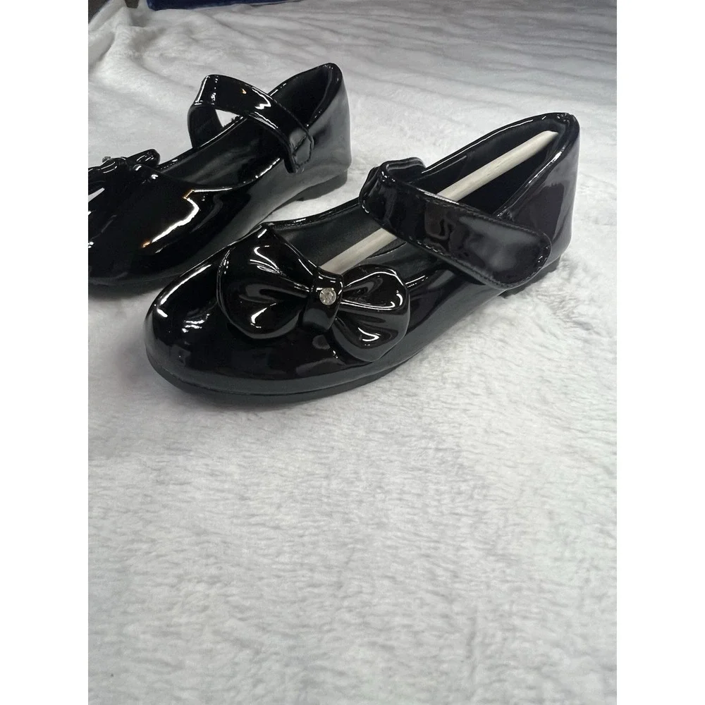 DREAM PAIRS Toddler Girls Kids Flat Shoes Dress Shoes Bow-knot Mary Jane shoes